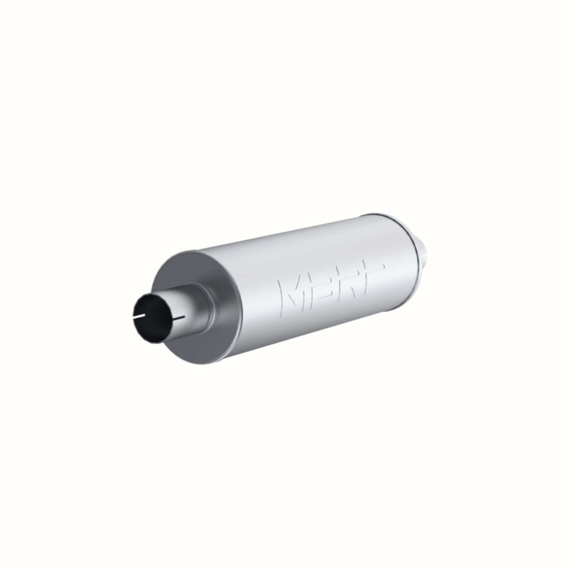 Picture of MBRP Universal Muffler 2-5in Inlet-Outlet 26in Length T409 SS NO DROPSHIP