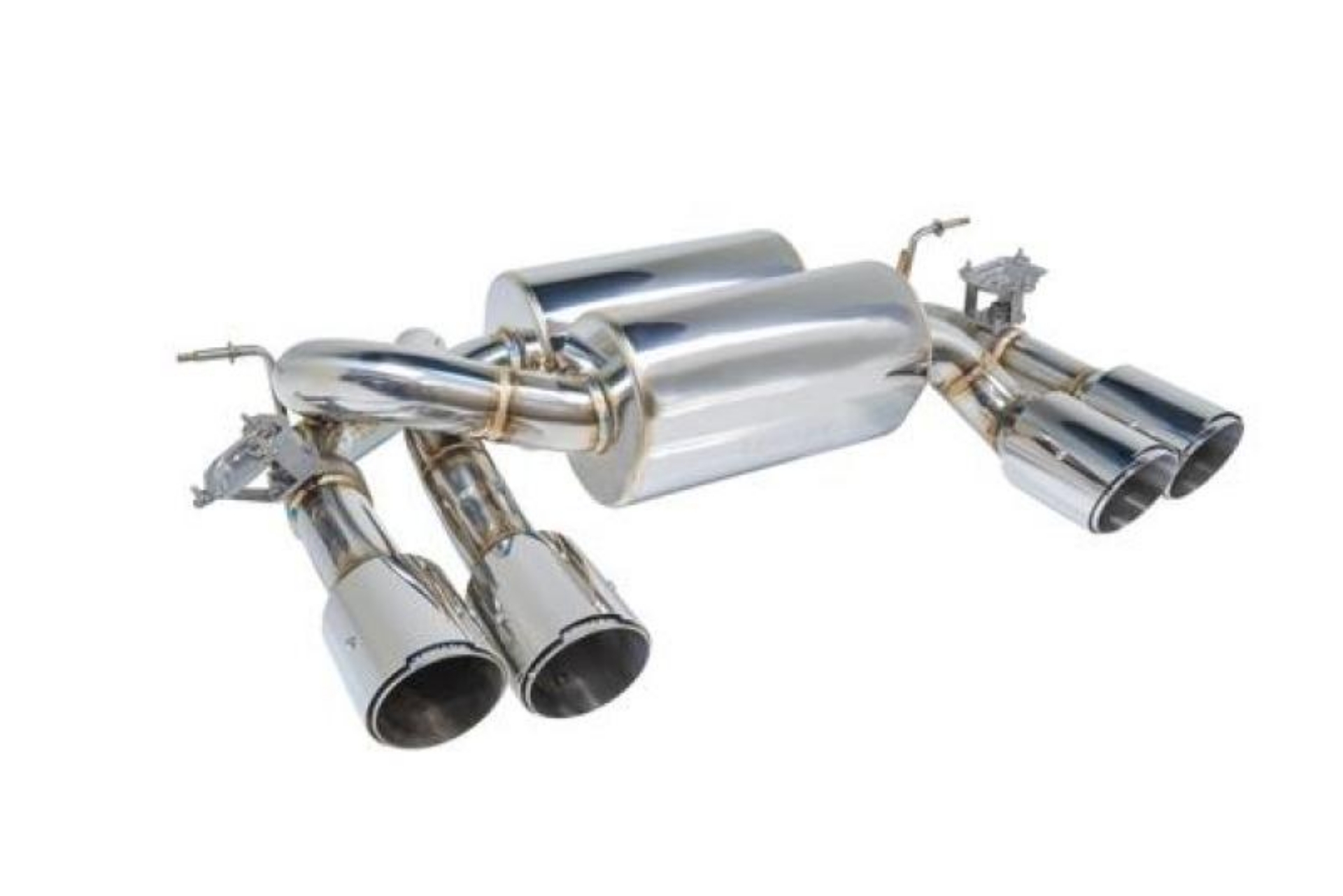 Picture of Remark BMW M3 F80 - M4 F82-F83 Axle Back Exhaust w- Black Chrome Tip Cover