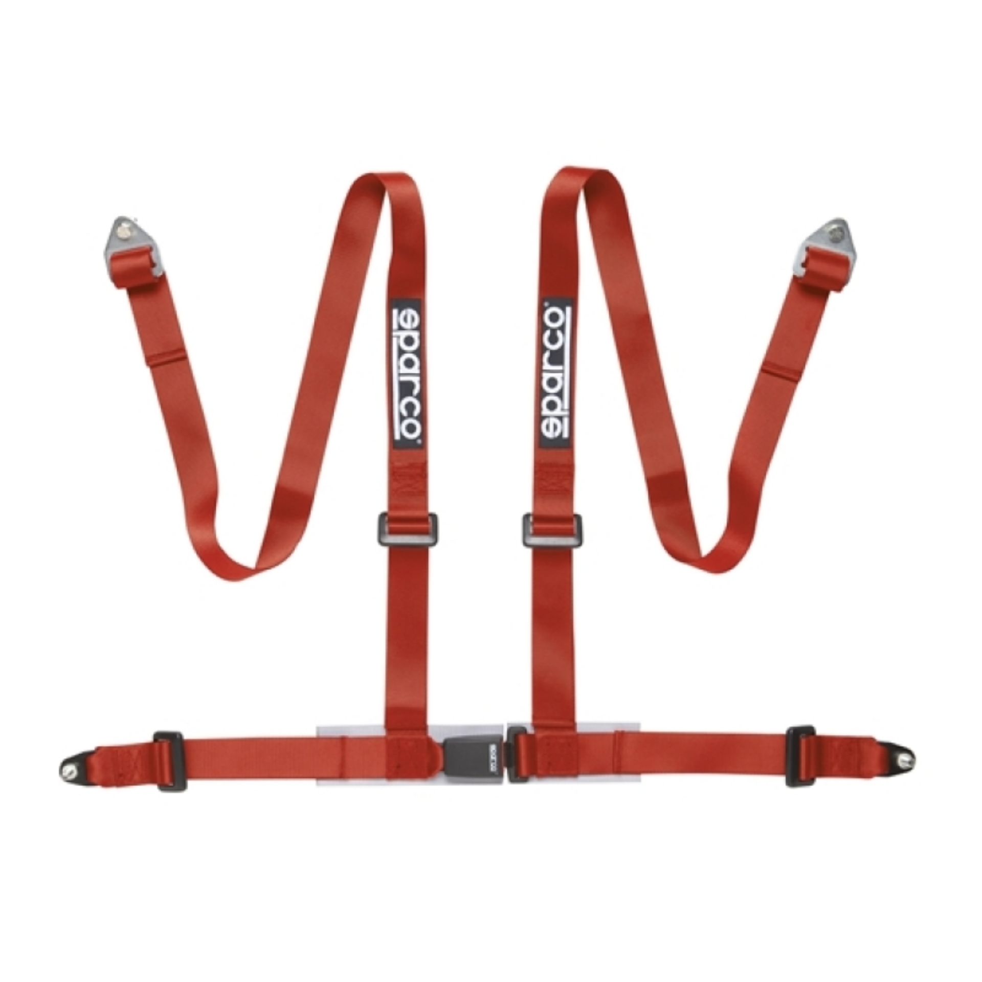Picture of Sparco Belt 2 Inch Red 4Pt Bolt-In