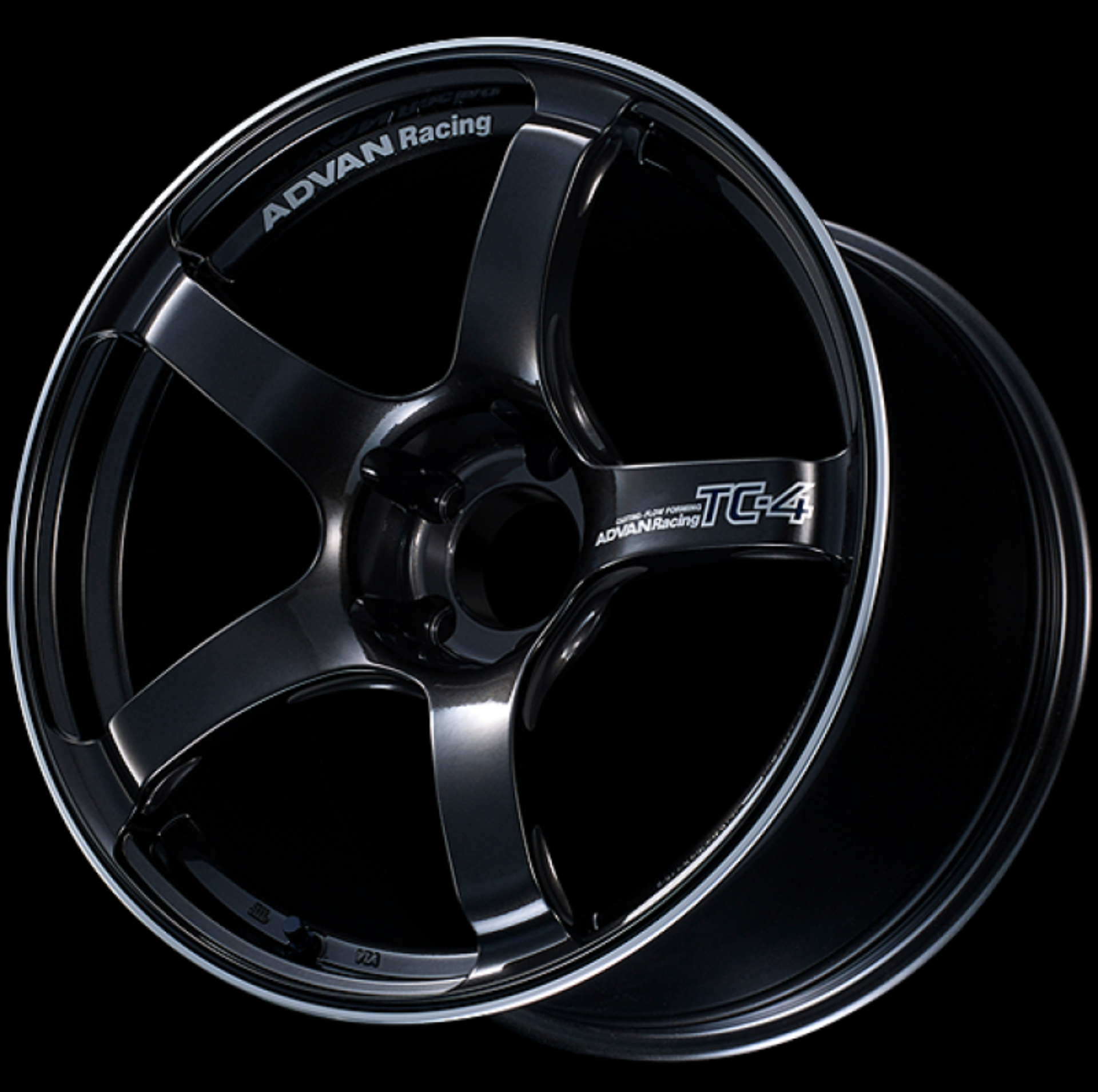 Picture of Advan TC4 18x11 +15 5-114-3 Racing Black Gunmetallic & Ring