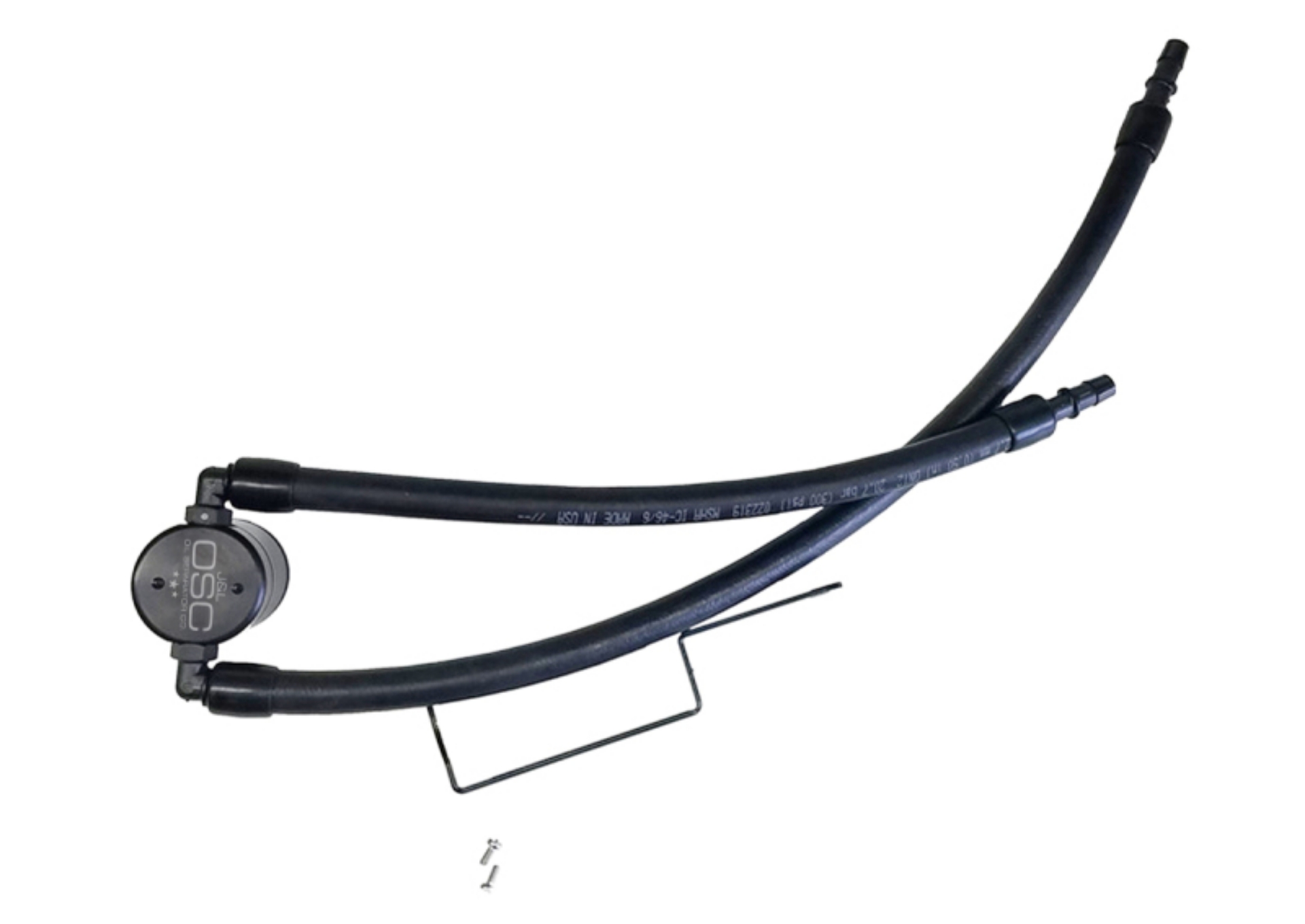 Picture of J&L 11-25 Jeep Grand Cherokee 5-7L Passenger Side Oil Separator 3-0 - Black Anodized