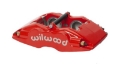 Picture of Wilwood Caliper - FSLI4 - Red 1-62in Piston 1-25in Rotor