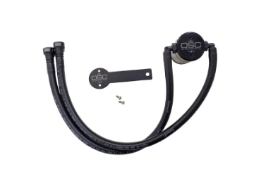 Picture of J&L 16-24 Chevrolet Camaro LT1 6-2L Driver Side Oil Separator 3-0 - Black Anodized