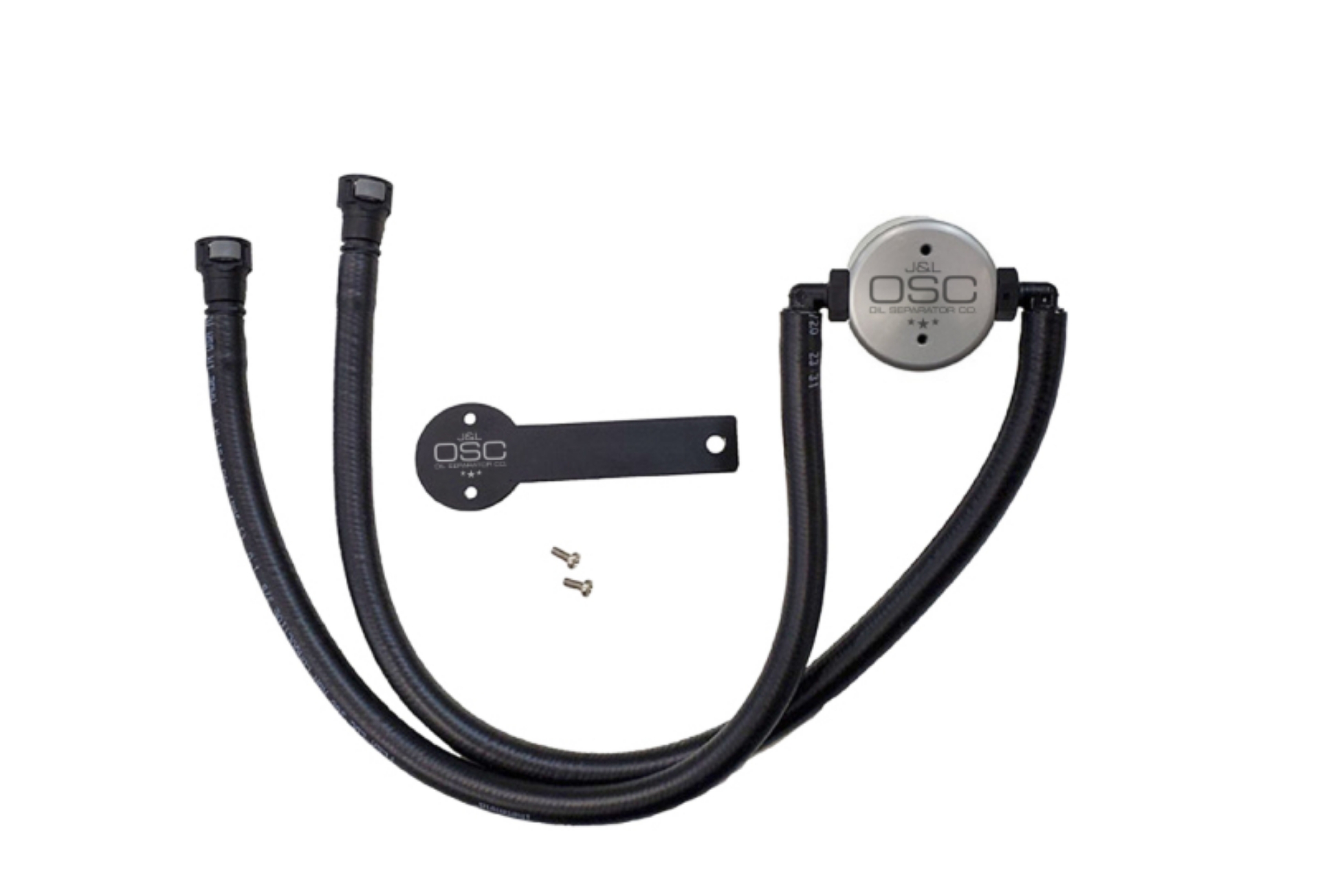 Picture of J&L 16-24 Chevrolet Camaro LT1 6-2L Drivers Side Oil Separator 3-0 - Clear Anodized