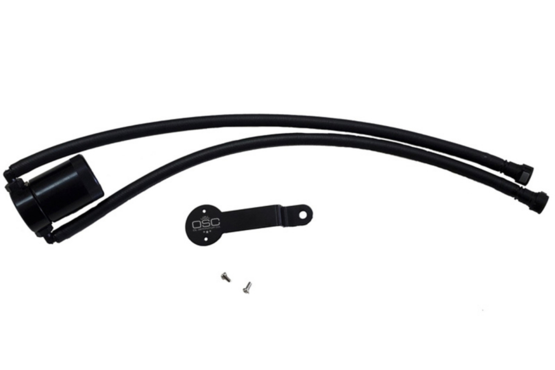 Picture of J&L 14-18 Chevy-GM Truck-SUV 5-3L V8 Driver Side Oil Separator 3-0 - Black Anodized