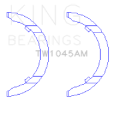 Picture of King Engine Bearings 1798 Audi CDAA-CDHA-CDHB-CDAB Thrust Washer Set