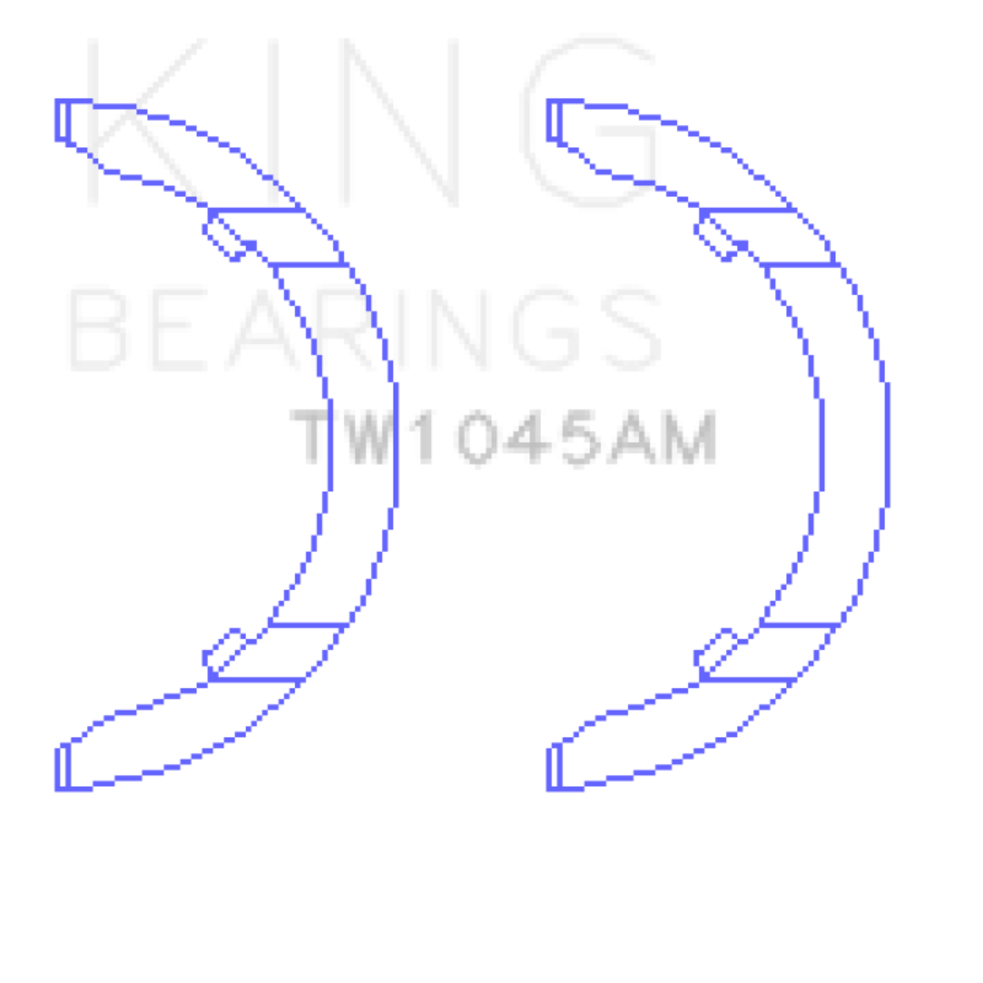 Picture of King Engine Bearings 1798 Audi CDAA-CDHA-CDHB-CDAB Thrust Washer Set