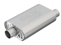 Picture of Borla CrateMuffler SBC Stock Output 283-327-350 V8 2-5in Offset-Center 14inx4-35inx9in Oval Muffler