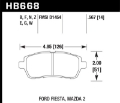Picture of Hawk 15-16 Cadillac XTS - Chevrolet Corvette DTC-70 Front Brake Pads