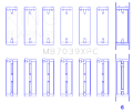Picture of King BMW M20-M50 2-0L-2-5L-2-7L Crankshaft Main Bearings Set Size -026 - 7 Pairs Coated