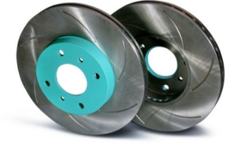 Picture of Project Mu SCR Pure Plus 6 Rotor Rear - Nissan GT-R Uncoated