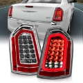 Picture of ANZO 11-14 Chrysler 300 LED Taillights Chrome w- Sequential