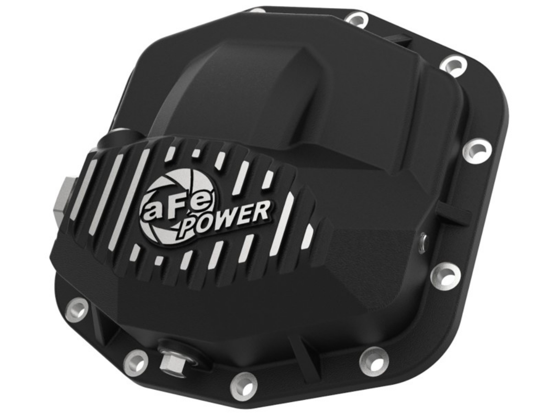 Picture of aFe Power Pro Series Front Differential Cover Black Dana M210 18-19 Jeep Wrangler JL 2-0L t