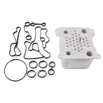 Picture of Mishimoto 08-10 Ford 6-4L Powerstroke Replacement Oil Cooler Kit