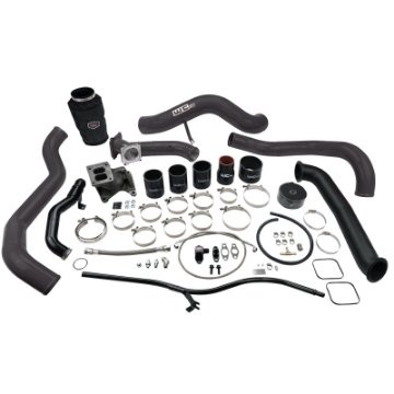 Picture of Wehrli 01-04 Chevrolet 6-6L LB7 Duramax S300 Turbo Install Kit No Turbo - WCFab Grey