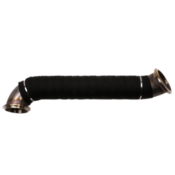 Picture of Wehrli 04-5-10 Chevrolet 6-6L LLY-LBZ-LMM Duramax 3in Stainless Down Pipe
