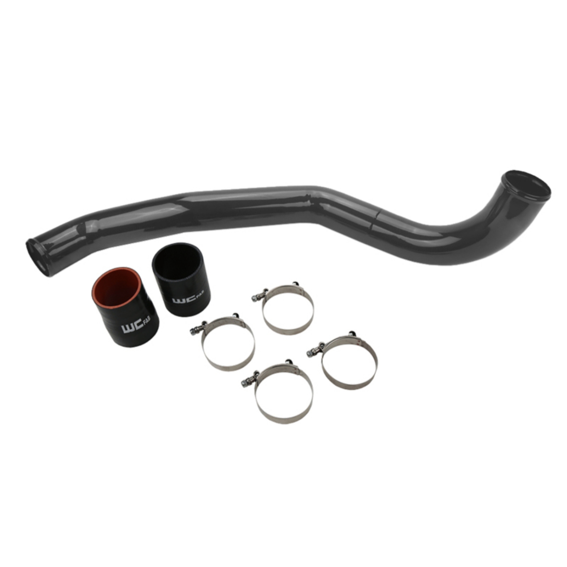 Picture of Wehrli 17-19 Chevrolet 6-6L L5P Duramax Driver Side 3in Intercooler Pipe - Bengal Blue
