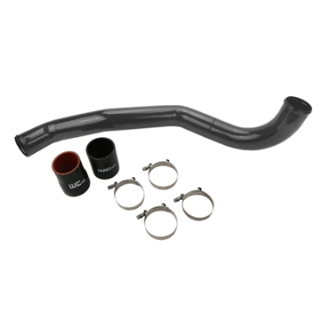 Picture of Wehrli 17-19 Chevrolet 6-6L L5P Duramax Driver Side 3in Intercooler Pipe - Gloss Black
