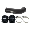 Picture of Wehrli 17-19 Chevrolet 6-6L L5P Duramax 4in Intake Pipe Use w-OEM Air Box - Gloss Black
