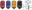 Picture of Project Kics Leggdura Racing Shell Type CL35 - Black 20pc