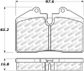 Picture of StopTech Street Select Brake Pads - Front-Rear