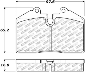 Picture of StopTech Street Select Brake Pads - Front-Rear