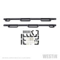 Picture of Westin-HDX 09-18 Dodge-Ram 1500 Crew Cab 5-5ft Bed Drop Wheel to Wheel Nerf Step Bars - Txt Black