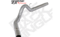 Picture of Diamond Eye 18-19 Ford 3-0L Powerstroke F150 - 4in Aluminized DPF Back Exhaust Kit w- Tip 4512BRA-DE