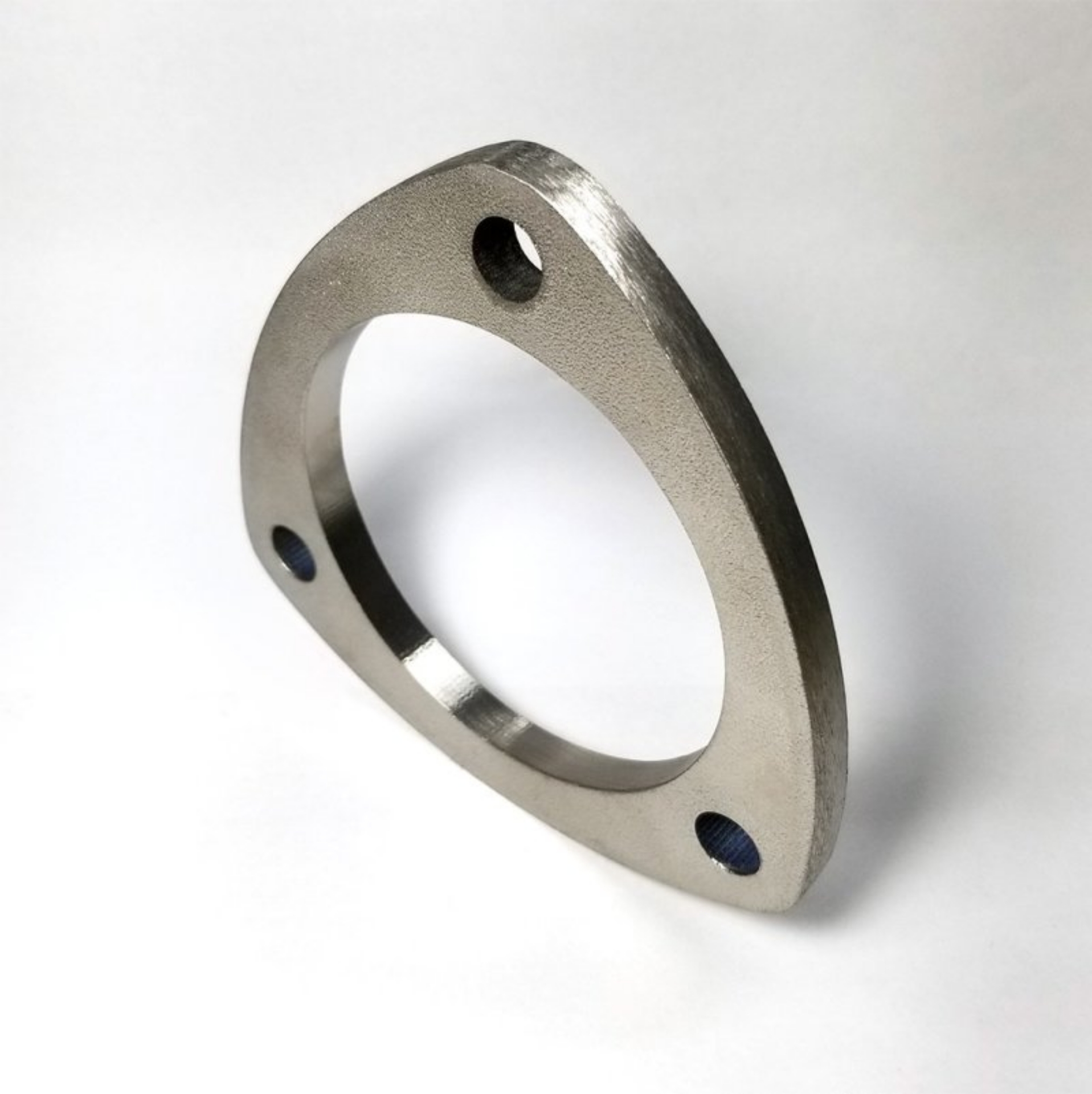 Picture of Ticon Industries 3-5in 3-Bolt Titanium Flange