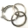 Picture of Ticon Industries 4in Titanium V-Band Clamp Assembly 2 Flanges-1 Clamp