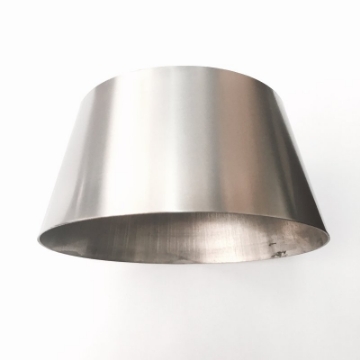 Picture of Ticon Industries 2-1-2in OAL 4-0in to 5-0in Titanium Transition Reducer Cone