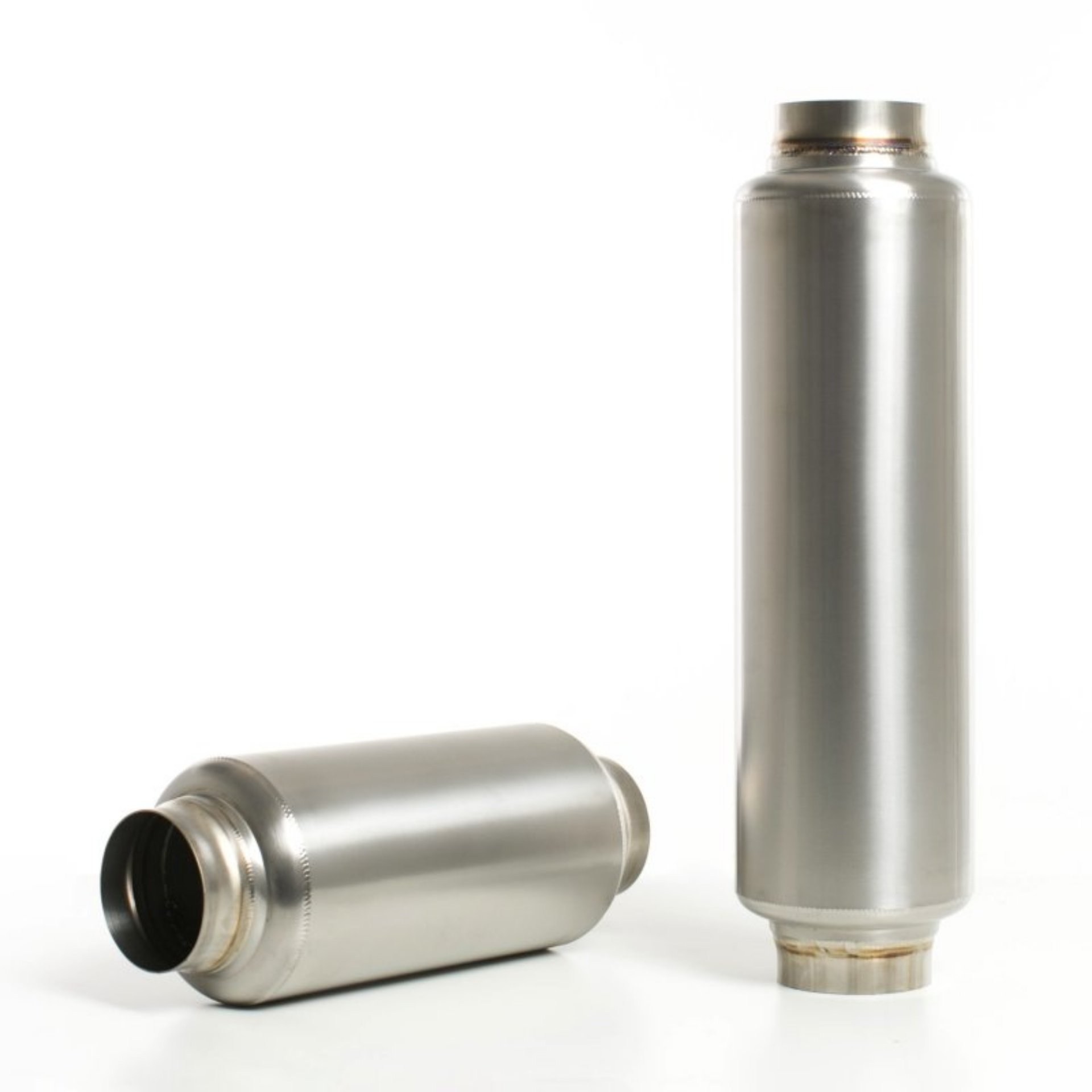 Picture of Ticon Industries 17in OAL 4-0in In-Out Ultralight Titanium Muffler