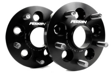 Picture of PERRIN Subaru-Toyota-Scion 20mm Wheel Adapter Bolt-On Type 5x100 to 5x114-3 w-56mm Hub - Pair