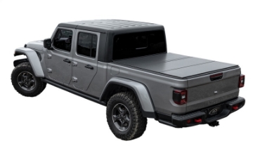 Picture of Access LOMAX Tri-Fold Cover 2020 Jeep Gladiator 5ft Box Black Matte