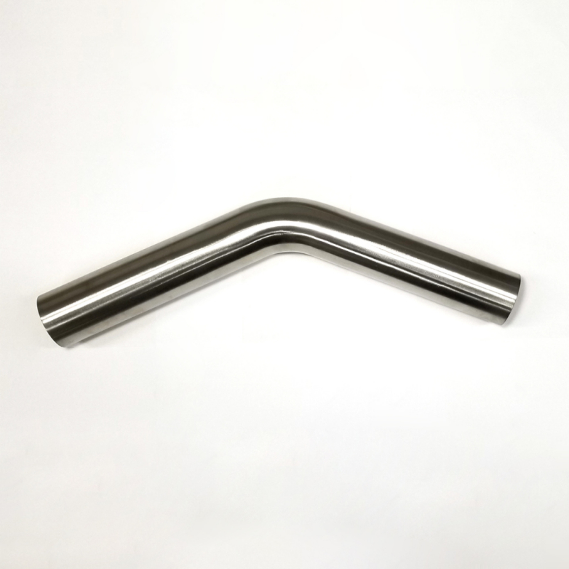 Picture of Stainless Bros 2-36in Diameter 1-5D - 3-5in CLR 45 Degree Bend 6-5in leg-6-5in leg Mandrel Bend