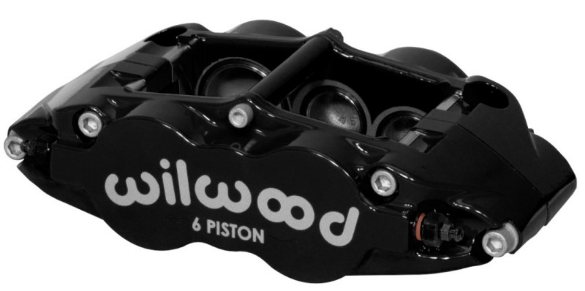 Picture of Wilwood Caliper-Forged Narrow Superlite 6R-R-H - Aluminum 1-75-1-25in-1-25in Pistons - 1-10in Rotor