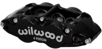 Picture of Wilwood Caliper-Forged Narrow Superlite 6R-L-H - Aluminum 1-75-1-25in-1-25in Pistons - 1-10in Rotor