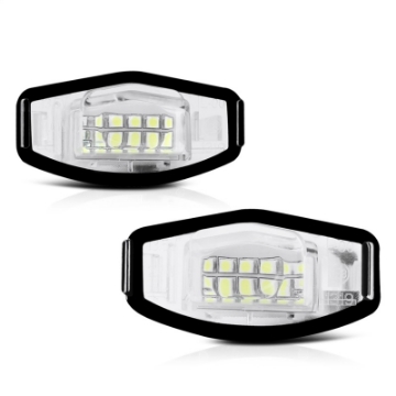 Picture of xTune 01-15 Honda Civic LED License Plate Bulb Assembly White 5500K LAC-LP-HA03 - Pair