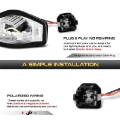 Picture of xTune 09-18 Honda Fit LED License Plate Bulb Assembly White 5500K LAC-LP-HODY08 - Pair