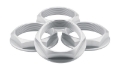 Picture of fifteen52 Super Touring Chicane-Podium Hex Nut Set of Four - Anodized Silver