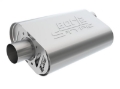 Picture of Borla CrateMuffler Stock SBC 283-327-350 S-Type 2-5in Offset-Center 14inx4-35inx9in Oval Muffler