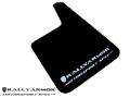 Picture of Rally Armor Universal Fit No Hardware Motorsport Spec Black UR Mud Flap w- White Logo