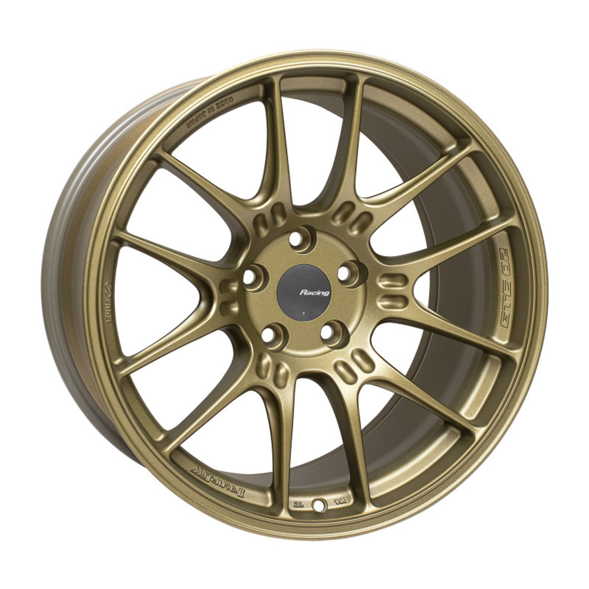 Picture of Enkei GTC02 18x10 5x112 32mm Offset 66-5mm Bore Titanium Gold Wheel