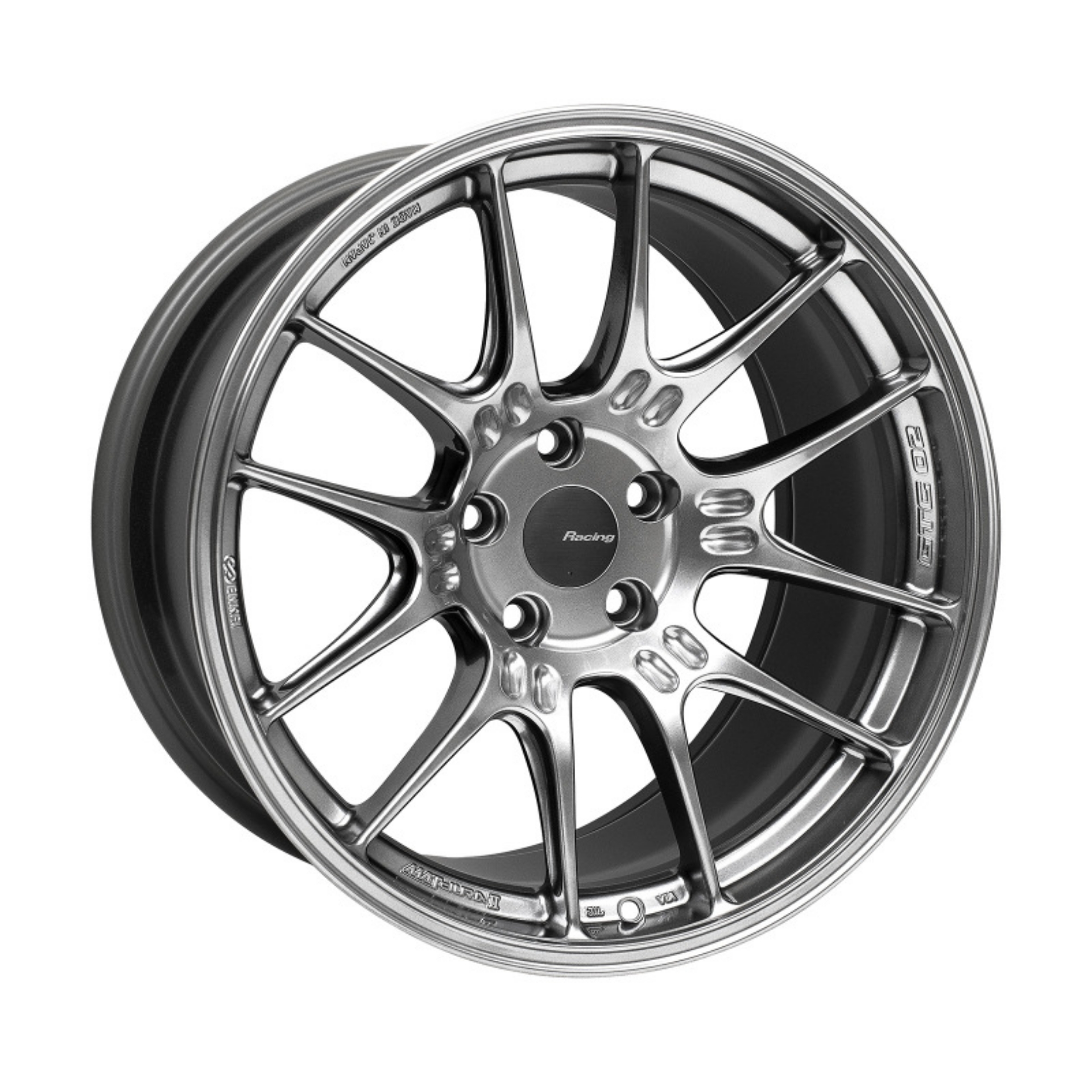Picture of Enkei GTC02 18x10 5x112 32mm Offset 66-5mm Bore Hyper Silver Wheel