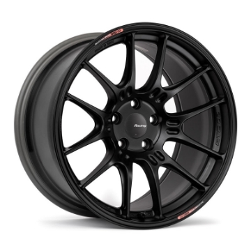 Picture of Enkei GTC02 18x8 5x100 35mm Offset 75mm Bore Matte Black Wheel