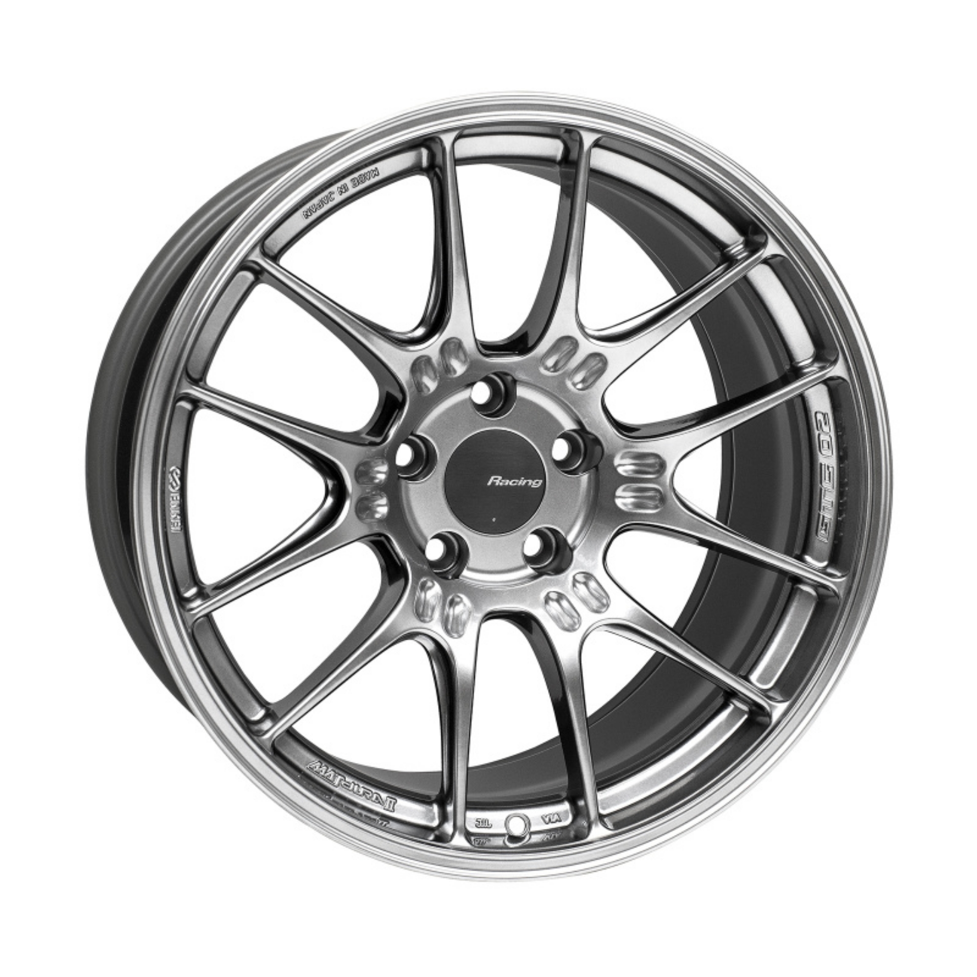Picture of Enkei GTC02 18x9-5 5x114-3 15mm Offset 75mm Bore Hyper Silver Wheel