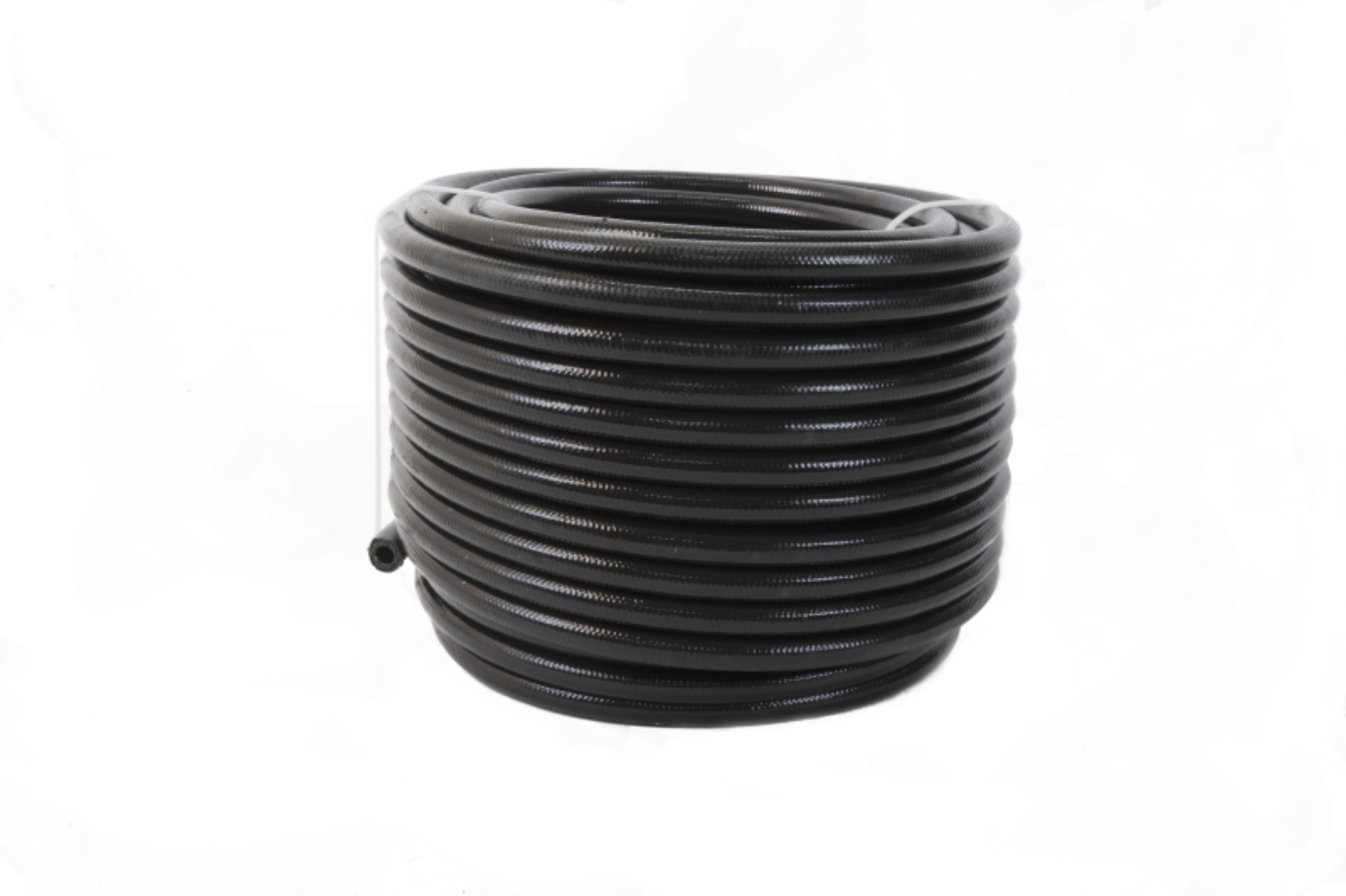 Picture of Aeromotive PTFE SS Braided Fuel Hose - Black Jacketed - AN-06 x 12ft
