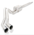 Picture of Stainless Works 2019+ Chevrolet Silverado 5-3L 3in Redline Catback Factory Conct Dual Polished Tip