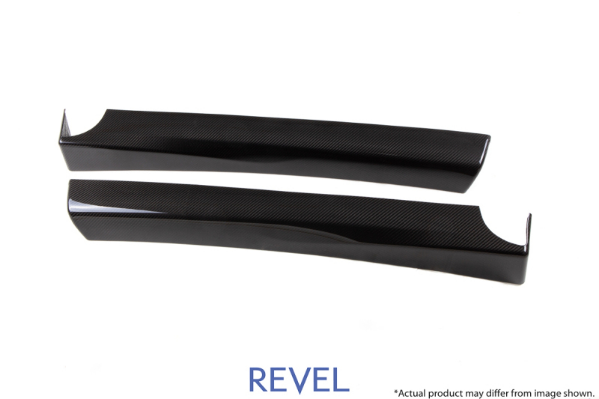 Picture of Revel GT Dry Carbon Door Trim Front Left & Right Tesla Model 3 - 2 Pieces