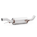 Picture of Mishimoto 14-16 Ford Fiesta ST 1-6L 2-5in Stainless Steel Cat-Back Exhaust w- Black Tips